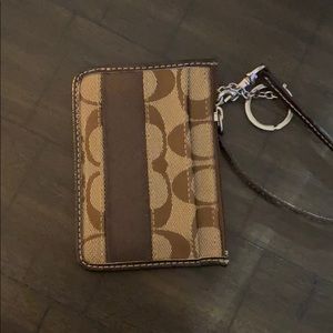Coach card holder